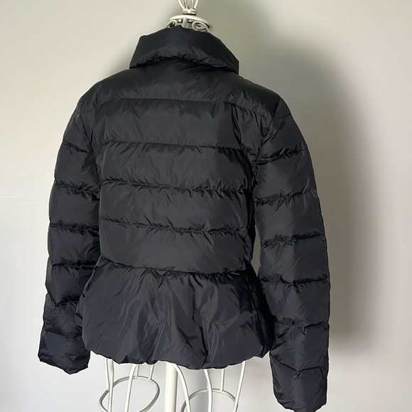 Kate Spade Peplum Puffer Jacket in Black - Picture 4 of 6